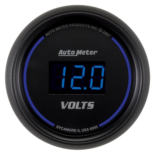 2-1/16" VOLTMETER, 8-18V, COBALT DIGITAL